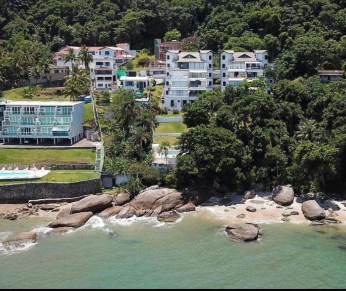 Linda Cobertura Duplex, Pe Na Areia,Vista Linda. Apartment Caraguatatuba Exterior photo